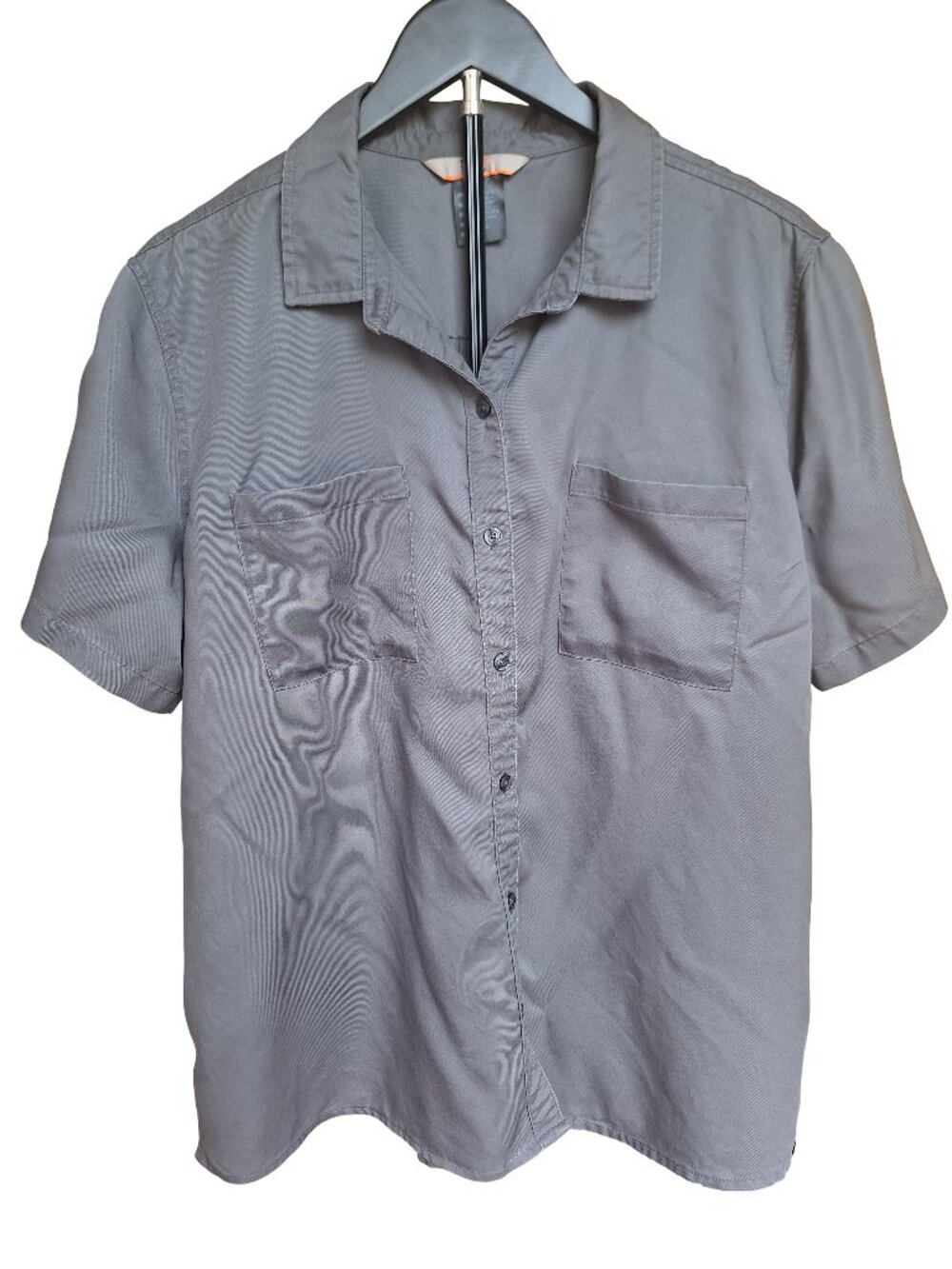 5.11 Tactical Celia Short Sleeve Shirt Flint Gray Hiking Camp Utility